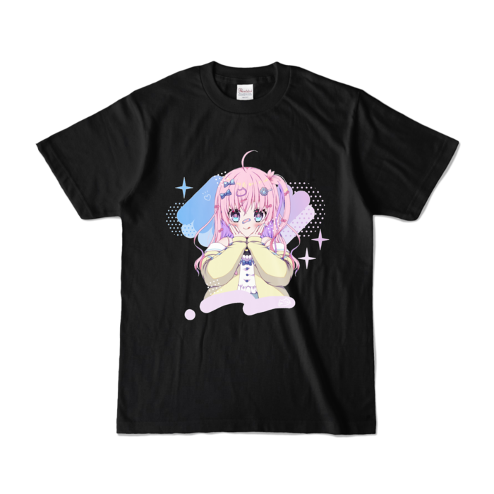 カラーTシャツ - S - ブラック (濃色)