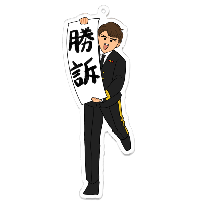 アクリルキーホルダー（コーティング） - 100 x 100 (mm)