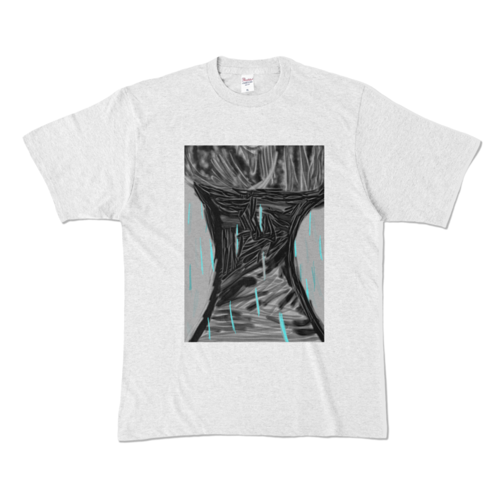 カラーTシャツ - XL - アッシュ (淡色)