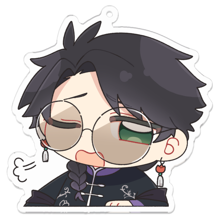 アクリルキーホルダー - 70 x 70 (mm)(5)