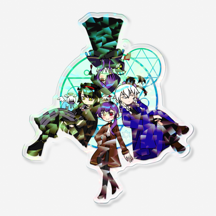 千陽、千景、秋春、星、おともたちアクキー