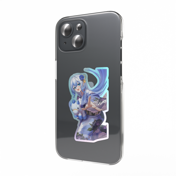 オーロラスマホステッカー - 縦