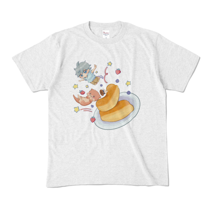 カラーTシャツ - M - アッシュ (淡色)