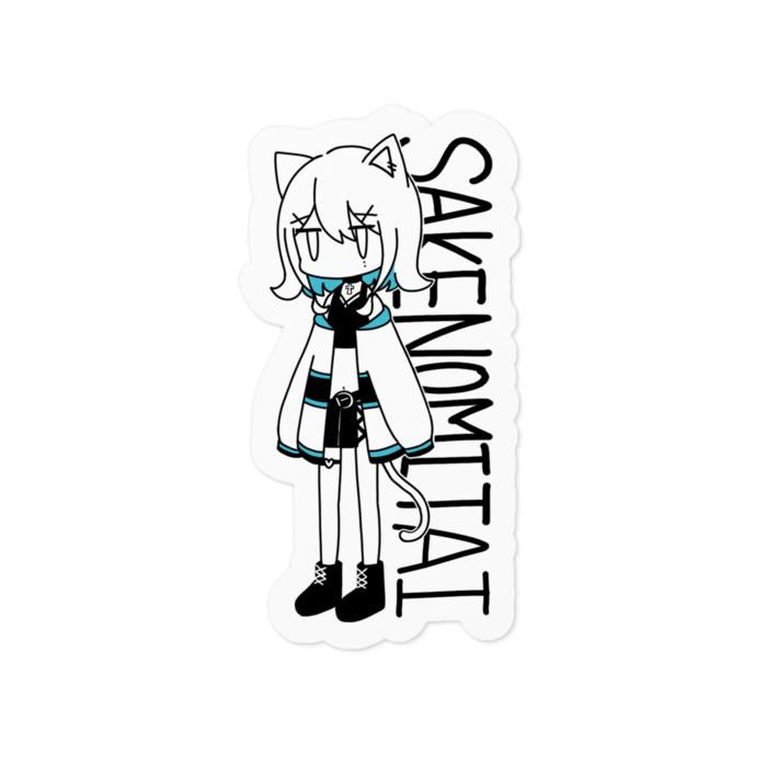 ステッカー - 100 x 100 (mm)