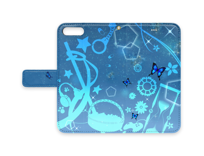 手帳型iPhoneケース - iPhone 8 Plus / 7 Plus - ストラップ穴 あり