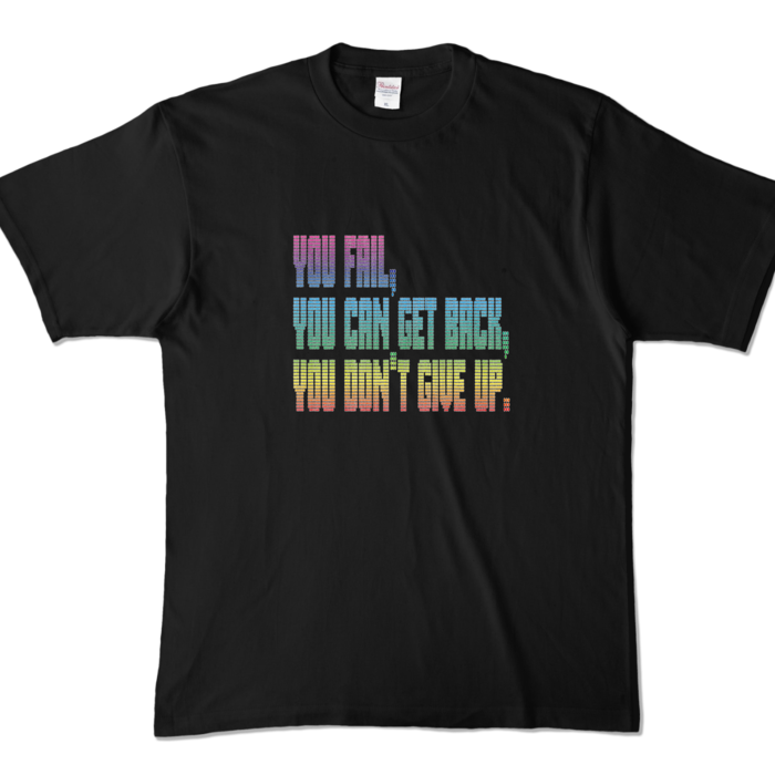 カラーTシャツ - XL - ブラック (濃色)