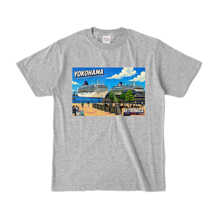 カラーTシャツ - S - 杢グレー (濃色)
