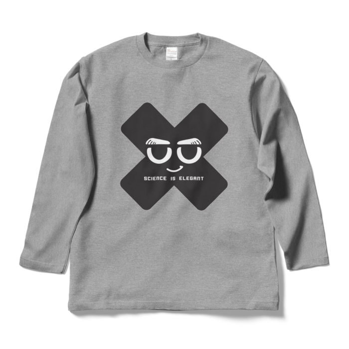 ロングスリーブTシャツ - L - 杢グレー