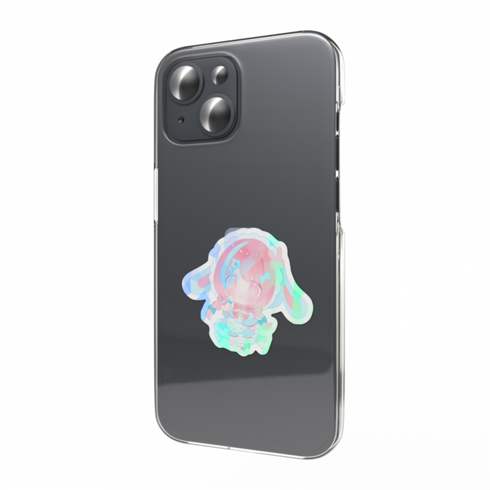 ホログラムスマホステッカー - 縦