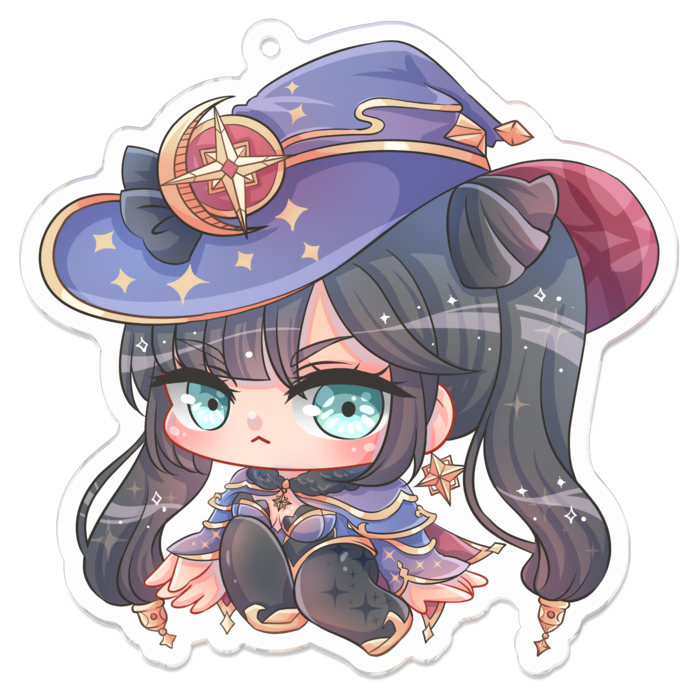 アクリルキーホルダー - 70 x 70 (mm)