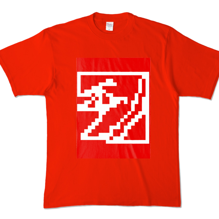 カラーTシャツ - XL - レッド (濃色)