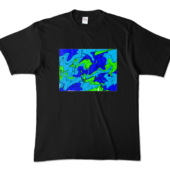 カラーTシャツ - XL - ブラック (濃色)