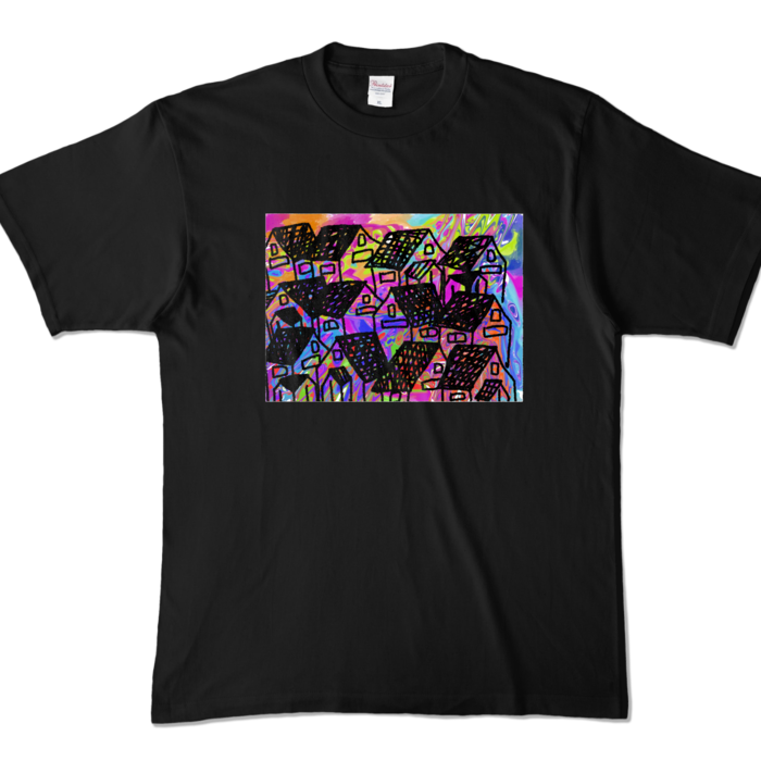 カラーTシャツ - XL - ブラック (濃色)
