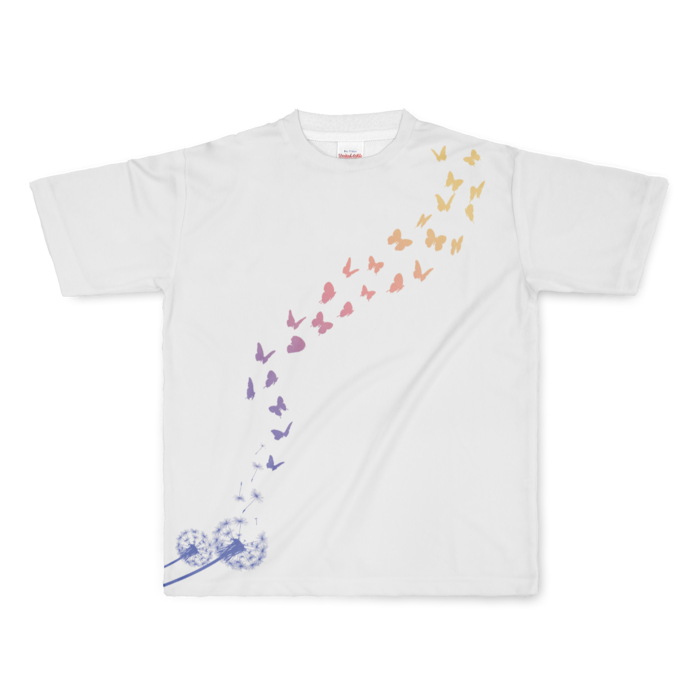 フルグラフィックTシャツ - L - 正面印刷のみ