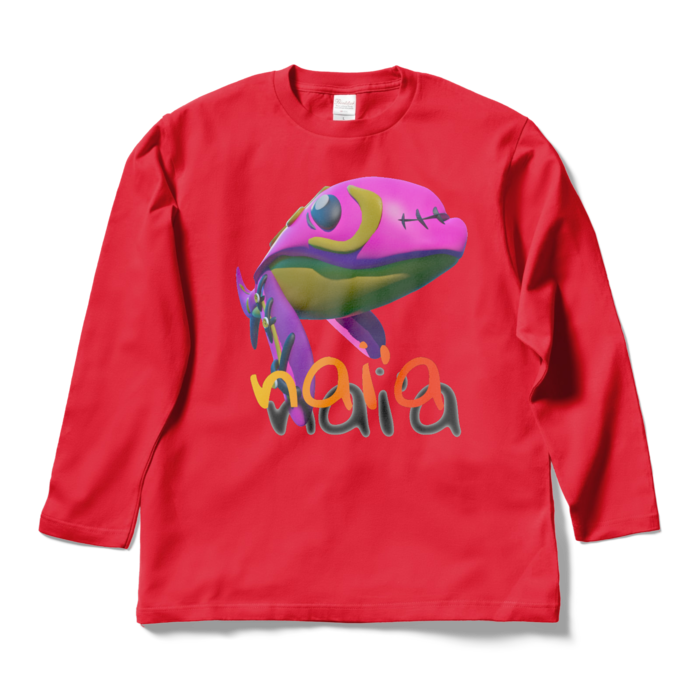 ロングスリーブTシャツ - L - レッド