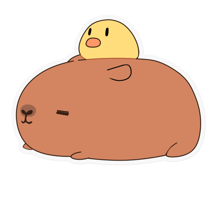 ステッカー - 100 x 100 (mm)