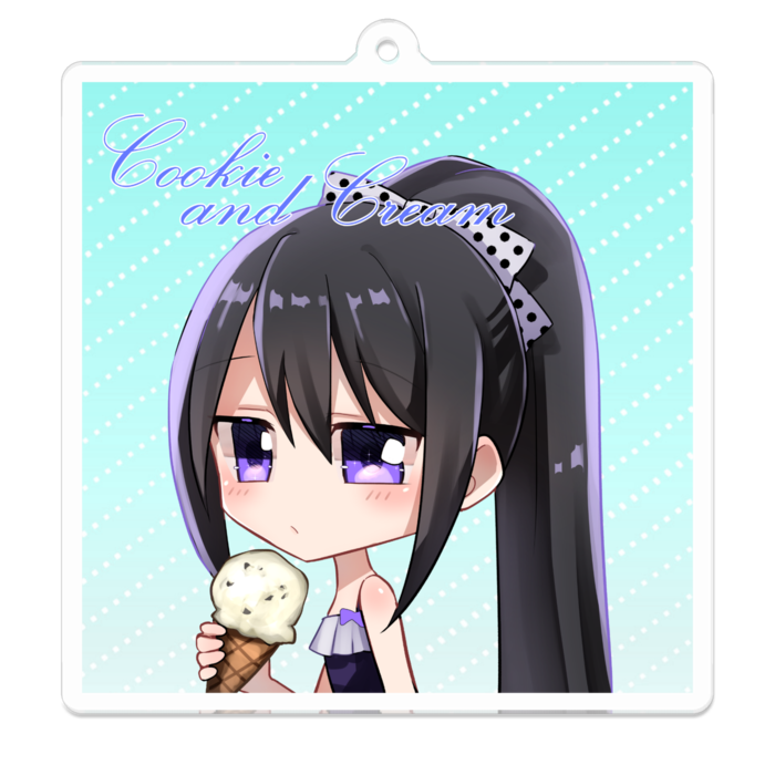 アクリルキーホルダー - 70 x 70 (mm)