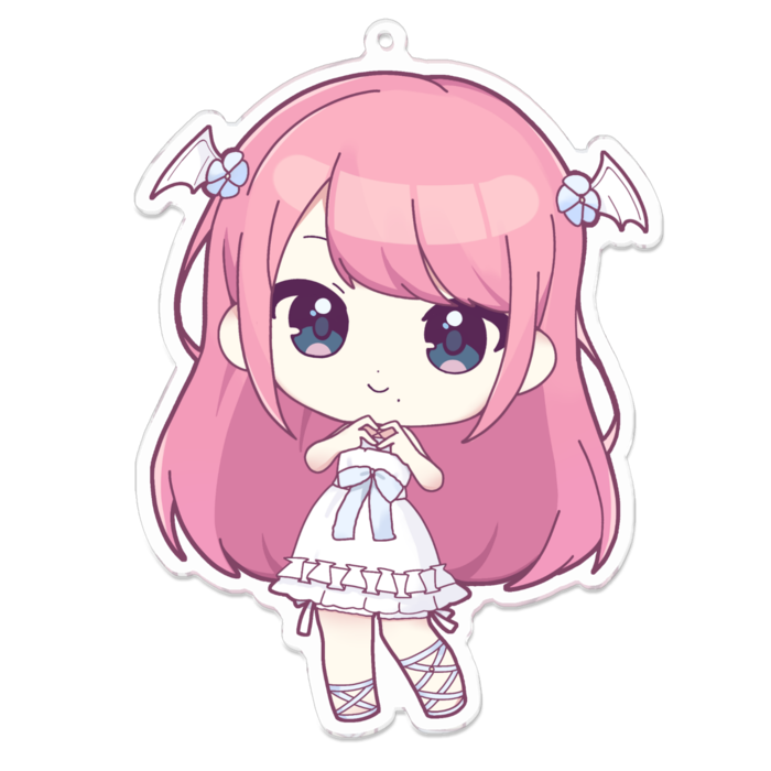 アクリルキーホルダー - 100 x 100 (mm)