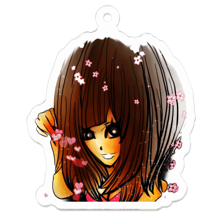 アクリルキーホルダー - 50 × 50 (mm)