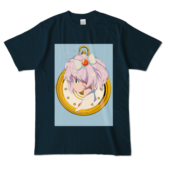 カラーTシャツ - L - ネイビー (濃色)