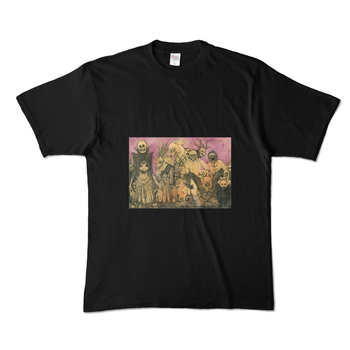 カラーTシャツ - XL - ブラック (濃色)