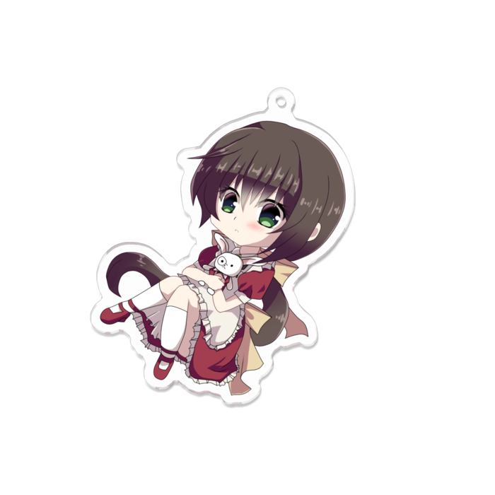 アクリルキーホルダー - 100 x 100 (mm)