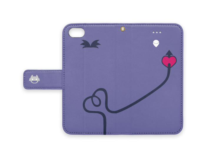 手帳型iPhoneケース - iPhone7 - ストラップ穴 あり