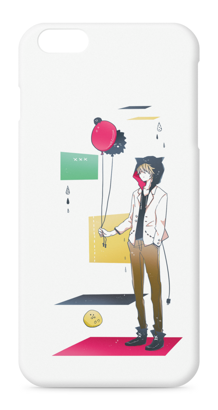 iPhoneケース - iPhone 6 Plus / 6s Plus - 正面印刷のみ