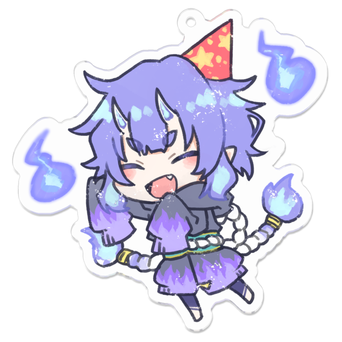 アクリルキーホルダー - 70 x 70 (mm)