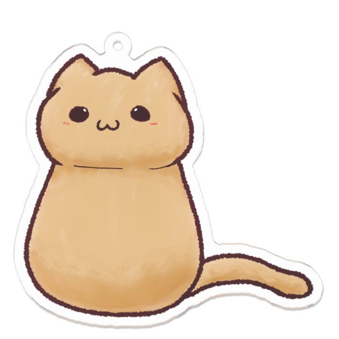 アクリルキーホルダー - 70 x 70 (mm)(1)