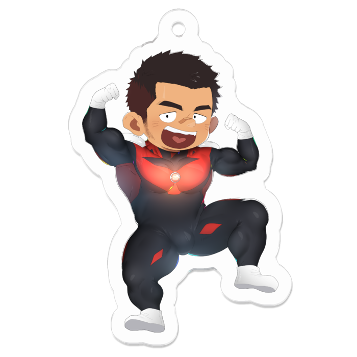 アクリルキーホルダーS - 50 x 50 (mm)