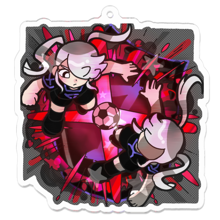 アクリルキーホルダー - 70 x 70 (mm)