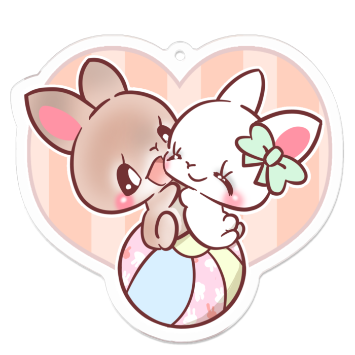 アクリルキーホルダー - 70 x 70 (mm)