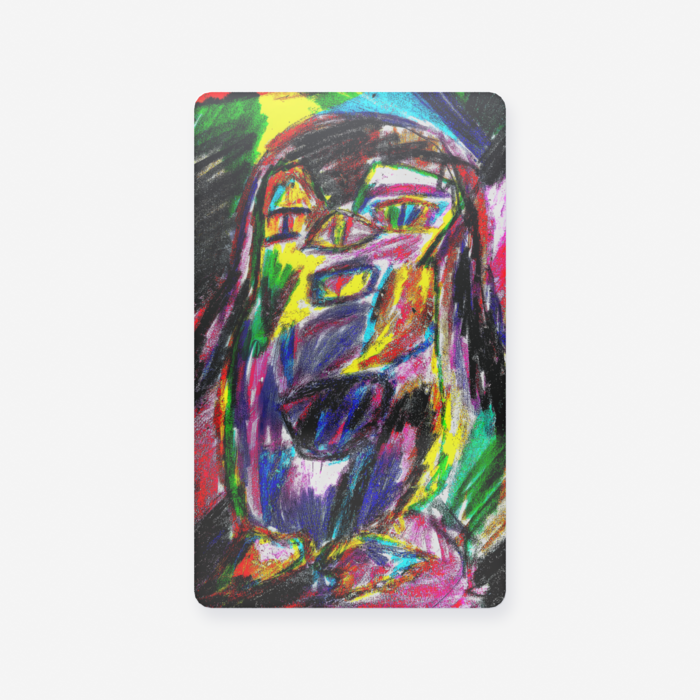 クリアカード - 名刺（55 × 91mm）