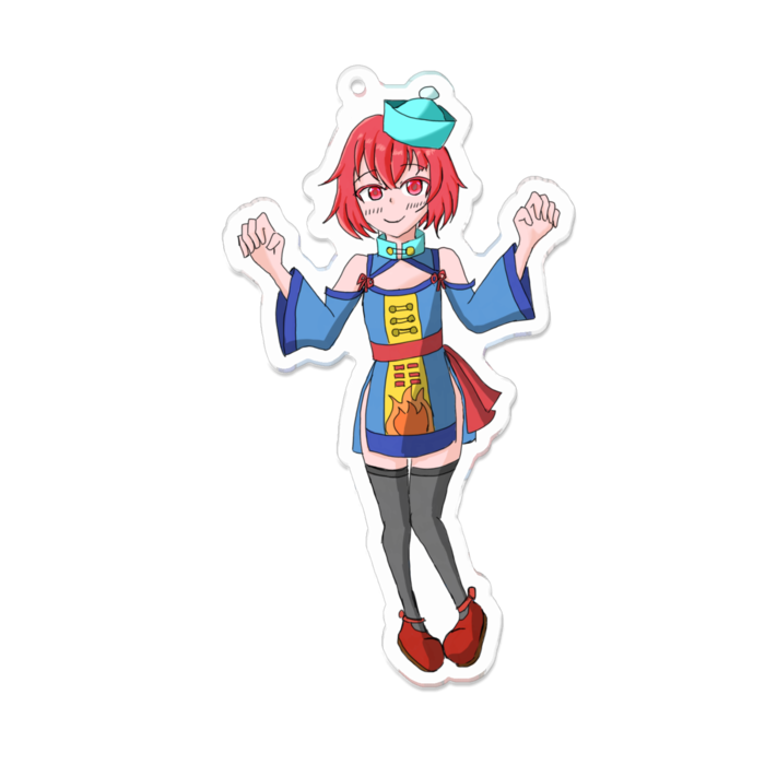 アクリルキーホルダー - 100 x 100 (mm)