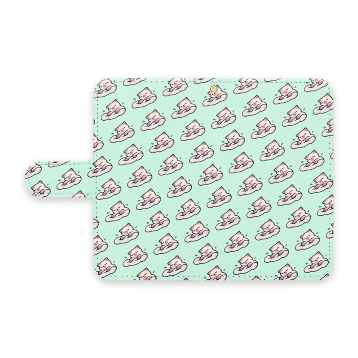 手帳型Androidケース - S - ストラップ穴 あり