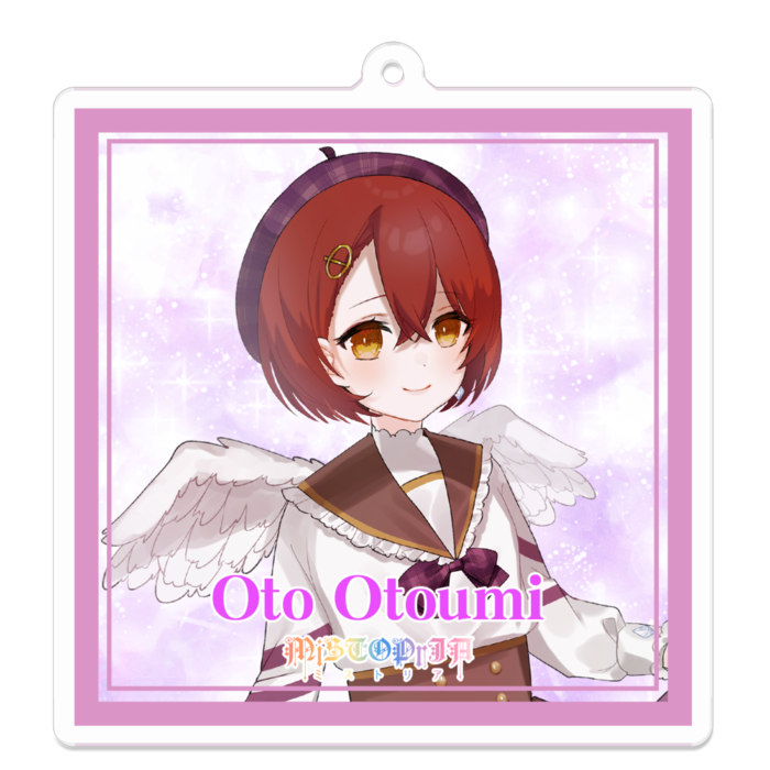 アクリルキーホルダー - 70 x 70 (mm)