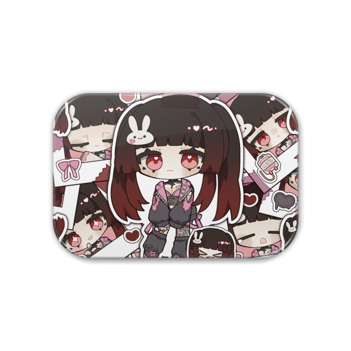 缶バッジ - 角丸 76x51mm