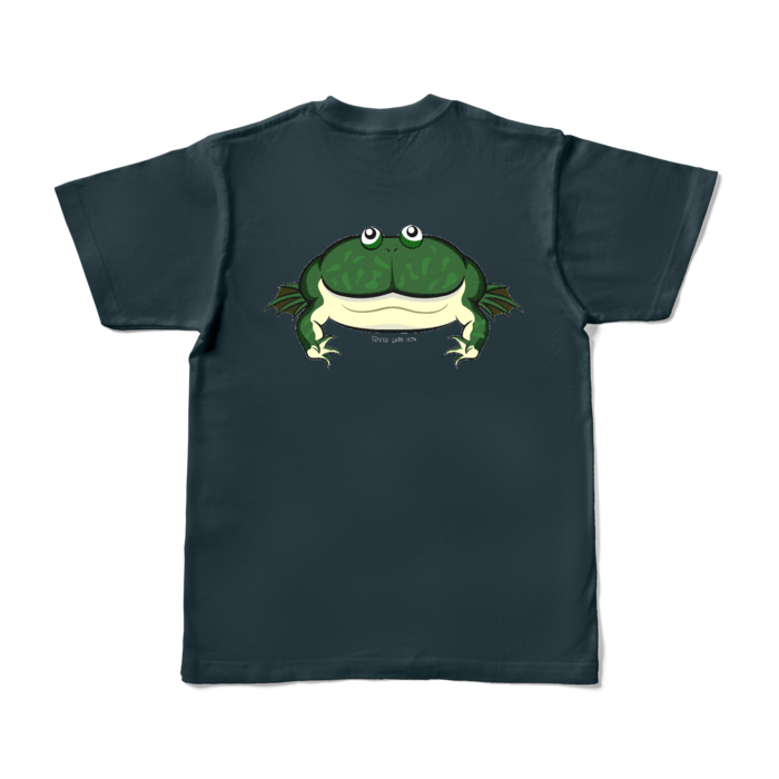 カラーTシャツ - S - デニム (濃色)