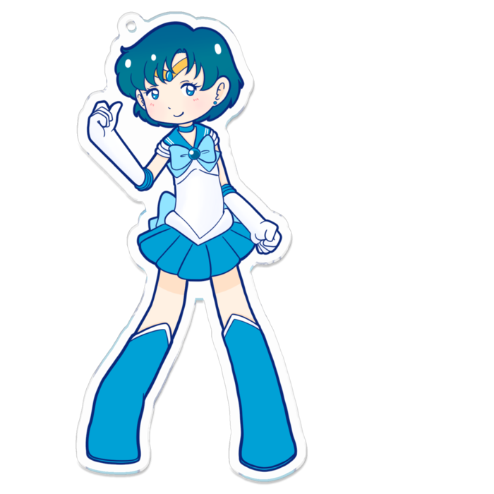 アクリルキーホルダー - 100 x 100 (mm)