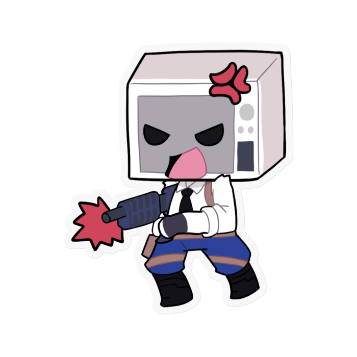 ステッカー - 100 x 100 (mm)