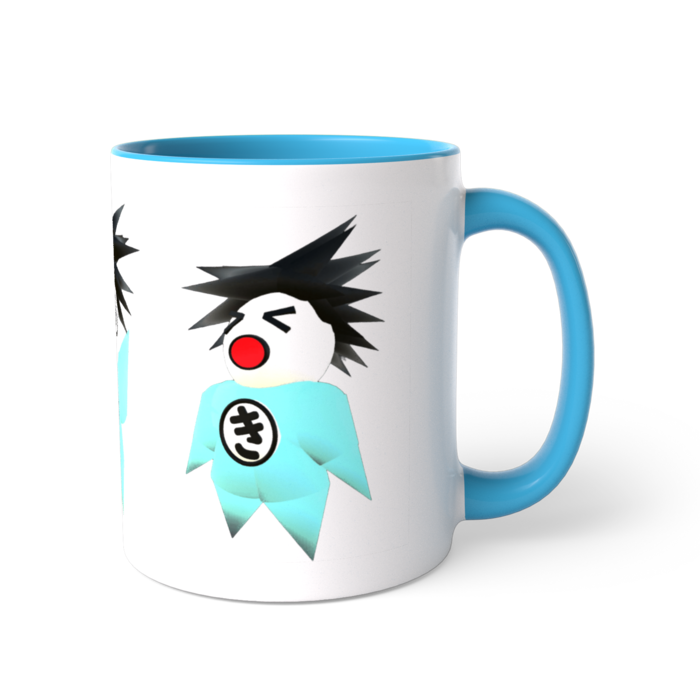 ツートンカラーマグカップ - 直径 8.2cm / 高さ 9.5cm