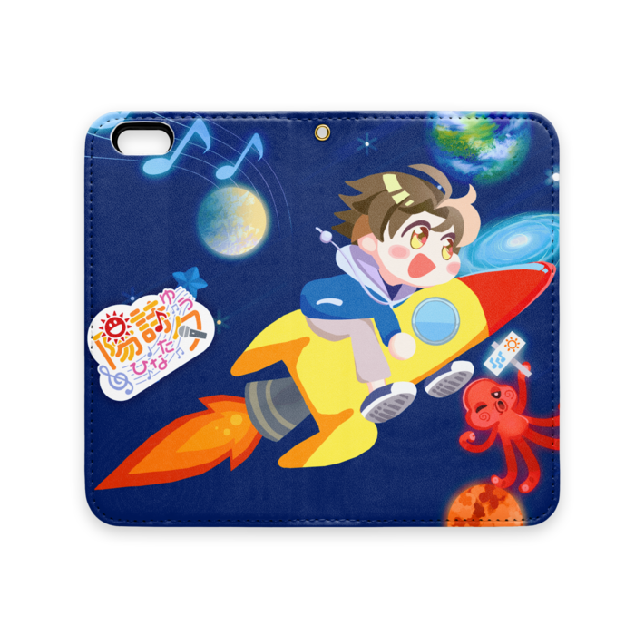 手帳型iPhoneケース（ベルトなし） - iPhone 6 / 6s - ストラップ穴 あり