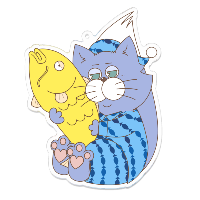 アクリルキーホルダー - 100 x 100 (mm)