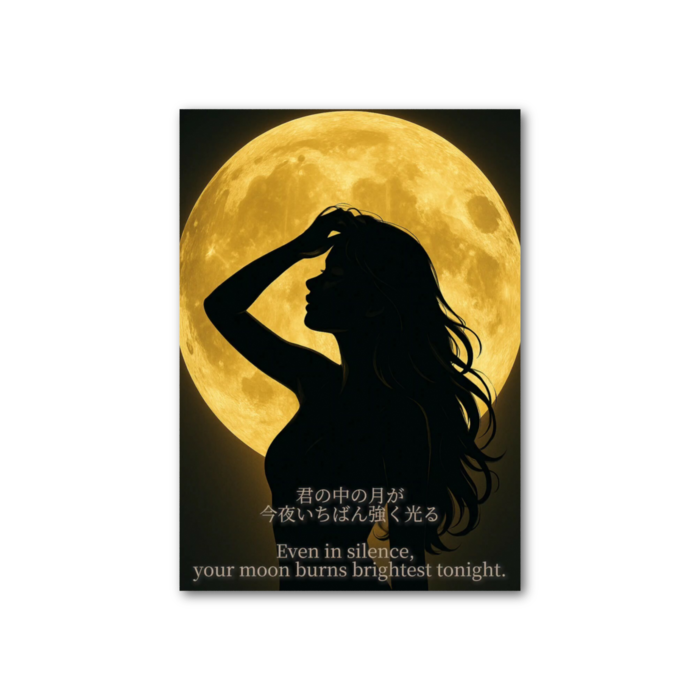 フォト風カード - 縦 - 片面