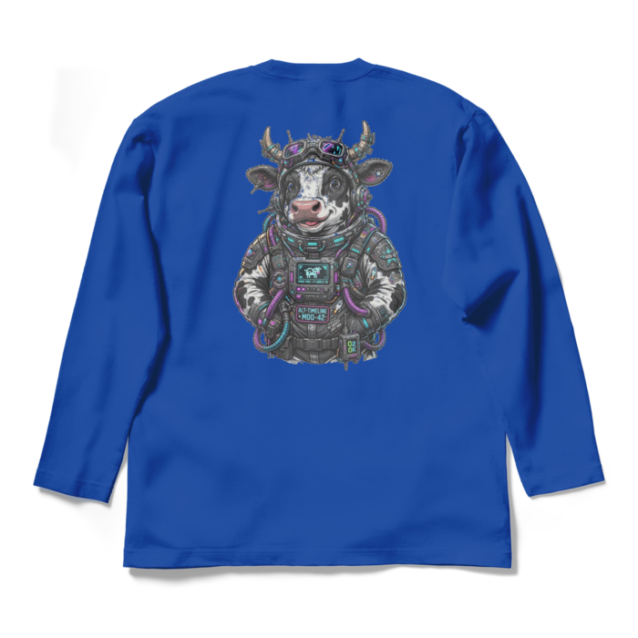 ロングスリーブTシャツ - L - ロイヤルブルー(1)