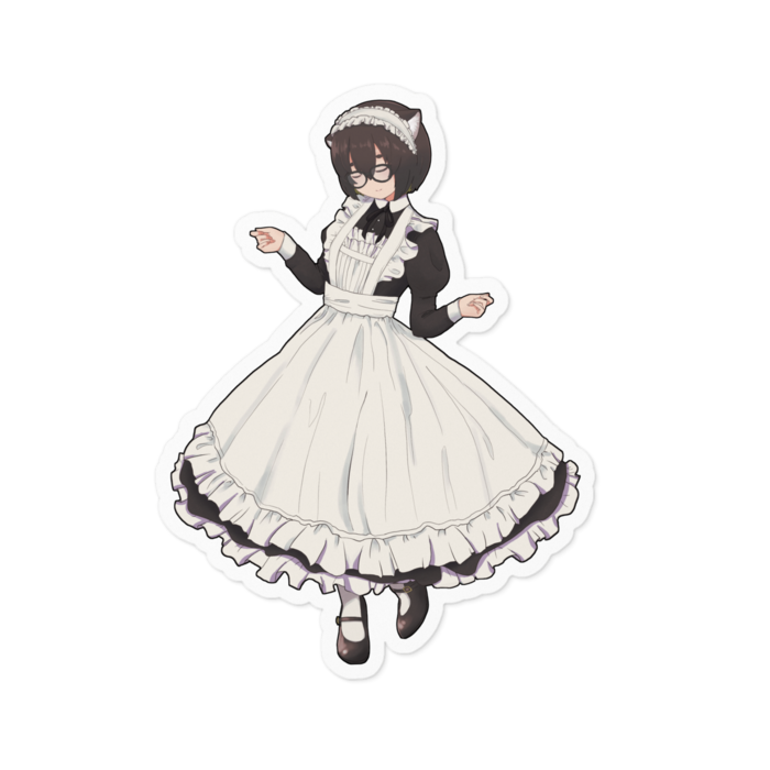 ステッカー - 100 x 100 (mm)