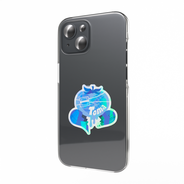 ホログラムスマホステッカー - 縦