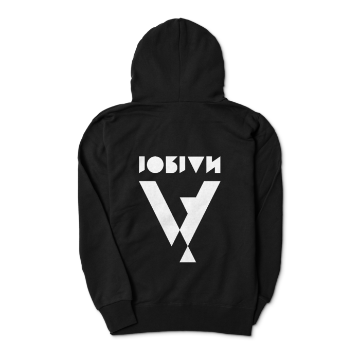 ジップパーカー - S - ブラック