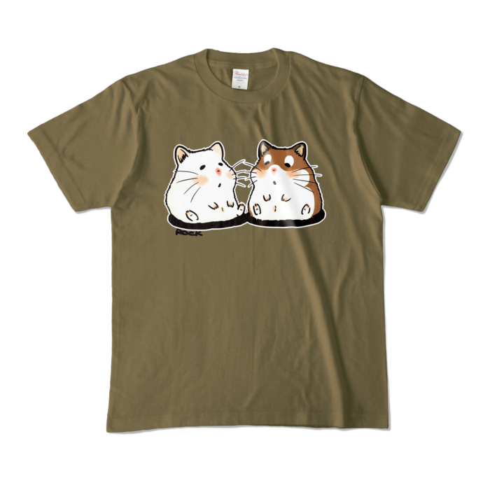 カラーTシャツ - M - オリーブ (濃色)